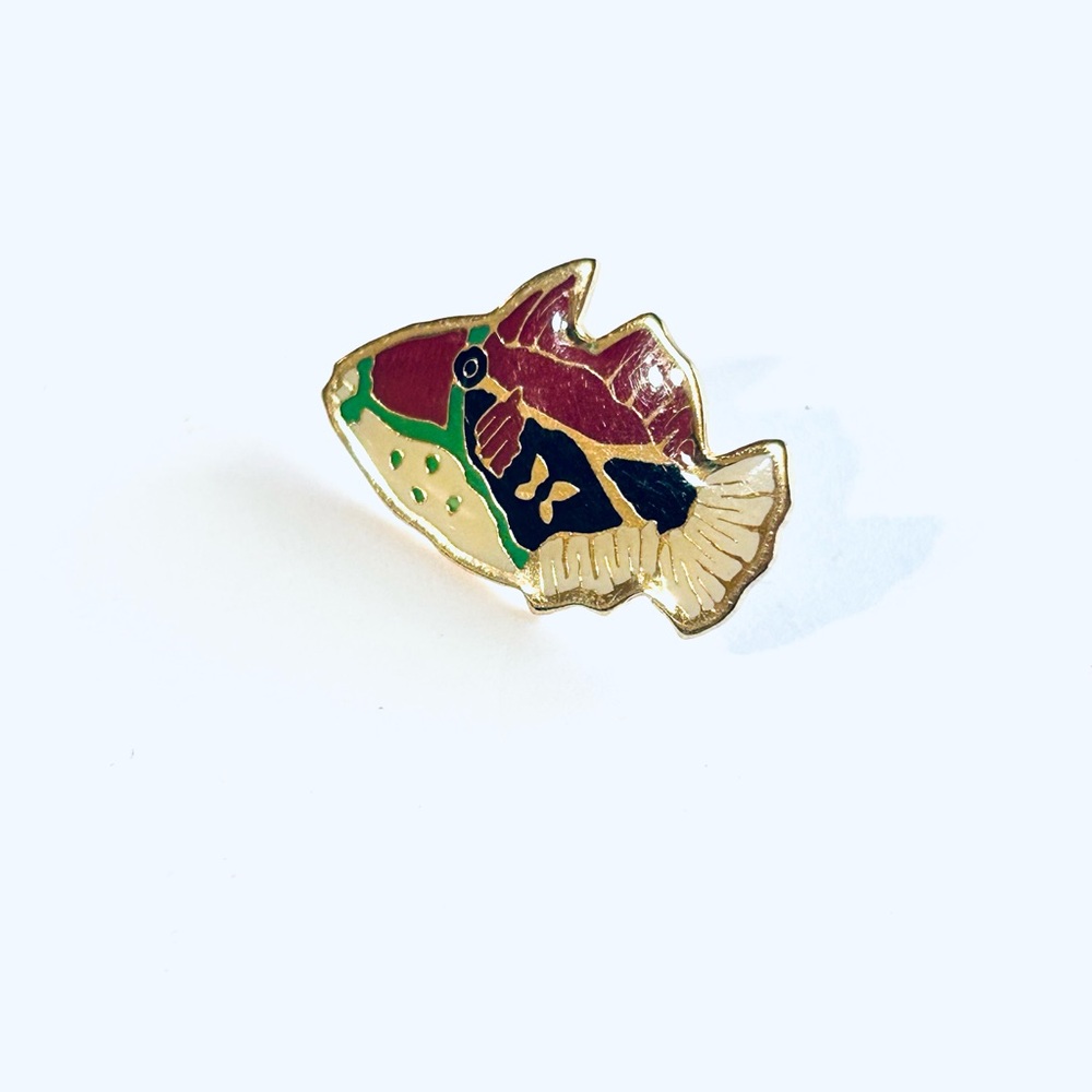 Colorful Fish Enamel Pin - Picture 3 of 6